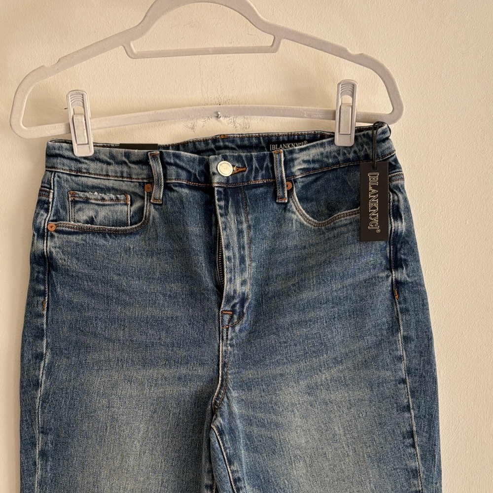 Blank NYC Women's High Rise Classic Denim Jeans